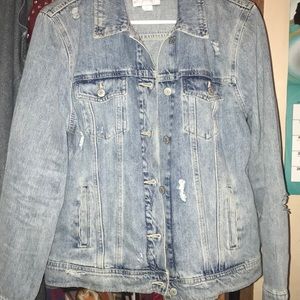 Old Navy Distressed denim jacket